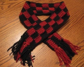 Checkerboard Scarf - small size
