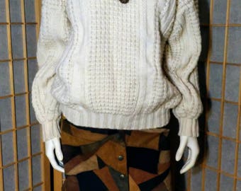 Irish Knit Fishermans Sweater