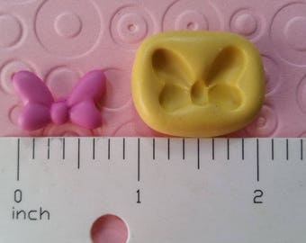 minnie mouse BOW mold food safe silicone for polymer clay fondant cupcake toppers soap embeds cake pop decorations oreo pops chocolate candy