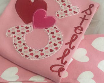 kids valentines day pajamas