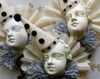 Classic Pierrot Ornament