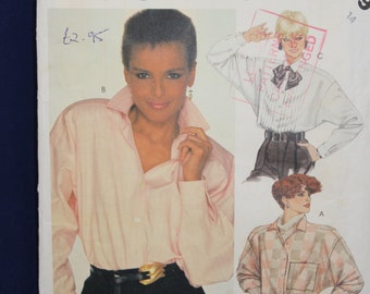 Sewing Pattern McCall's 2079 for a Woman's Shirt or Blouse in Size 14