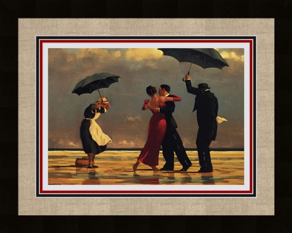 The Singing Butler Detail Romantic Couple Dancing art