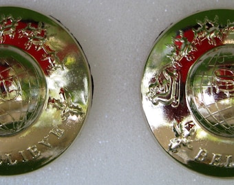 2 Santa Robe Buttons For His Robe