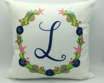 Beach Pillow | Beach Decor | Beach Theme Pillow | Decorative Pillow | Beach House Decor | Personalized Gift | Canvas Pillow | Accent Pillow