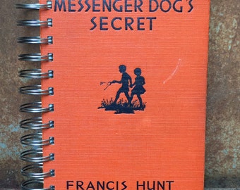 Vintage Book Journal, The Messenger Dog's Secret
