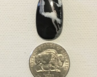 White Buffalo Ribbon Cabochon