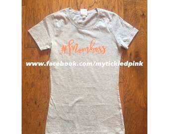 Momboss Hashtag Ladies' Fit T-Shirt