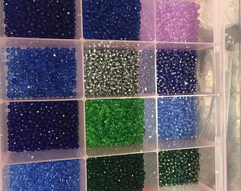 Sale!!!120 pc 4 mm Glass beads bulk DIY