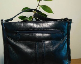 Vintage Navy Gemini bag by Ackery