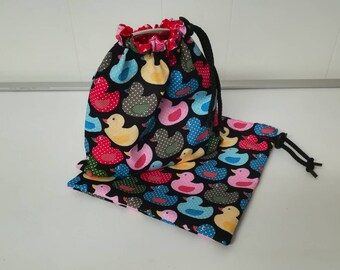 Covers Stirrups with colorful ducks.