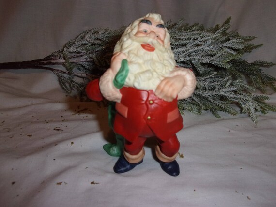Jolly Santa Claus Ornament, Jolly Old St. Nick, St. Nicholas, Christmas Vintage, Christmas Ornament, Christmas Tree Ornament, Gift, Decor