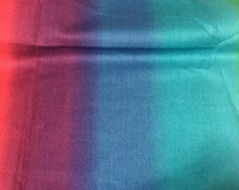 Ombre Rainbow Fabric from the Essentials Gradations Fabric Collection for Benartex Fabrics - Listed by Half Yard Increments