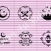 Happy Eid , Ramadan mubarak cookie stencils set of 6 pattern SL20131