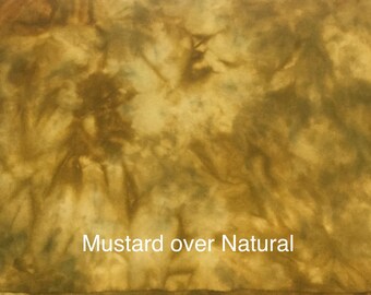wool: Mustard over Natural