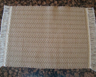 Handwoven Placemats - Beige