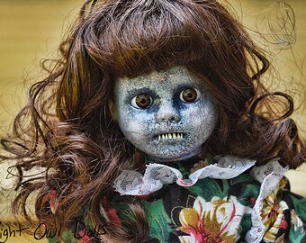 Patricia (OOAK Horror Porcelain Doll)