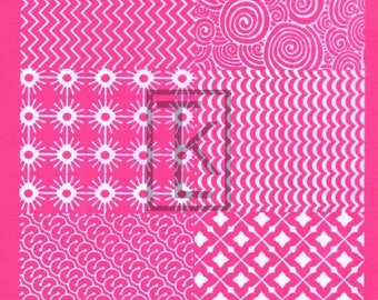 Pattern Sampler 5 Silk Screen silkscreen