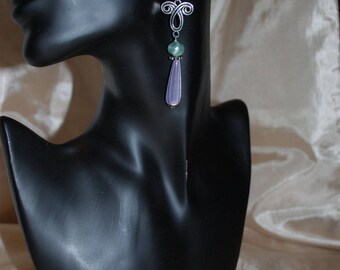 Big earrings "Antonia", antique inspiration