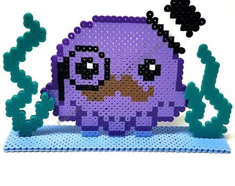 Kawaii Under the Sea Gentleman Octopus Desk Decoration. Gentleman Octopus Figure. Gentleman Octopus Figurine. Child's Room | Office Decor