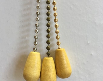 1M Light Pull Chain Beaded Ball Chain Kit Ceiling Fan Light Canopy Switch