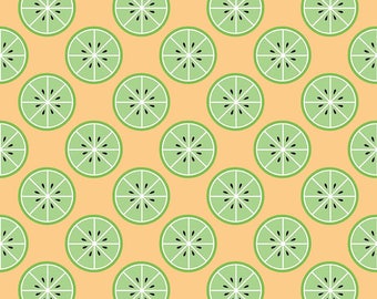 With a Twist of Lemon Yellow and Green - Just Add Sugar by Simple Simon & Co for Riley Blake - 100% cotton quilting fabric