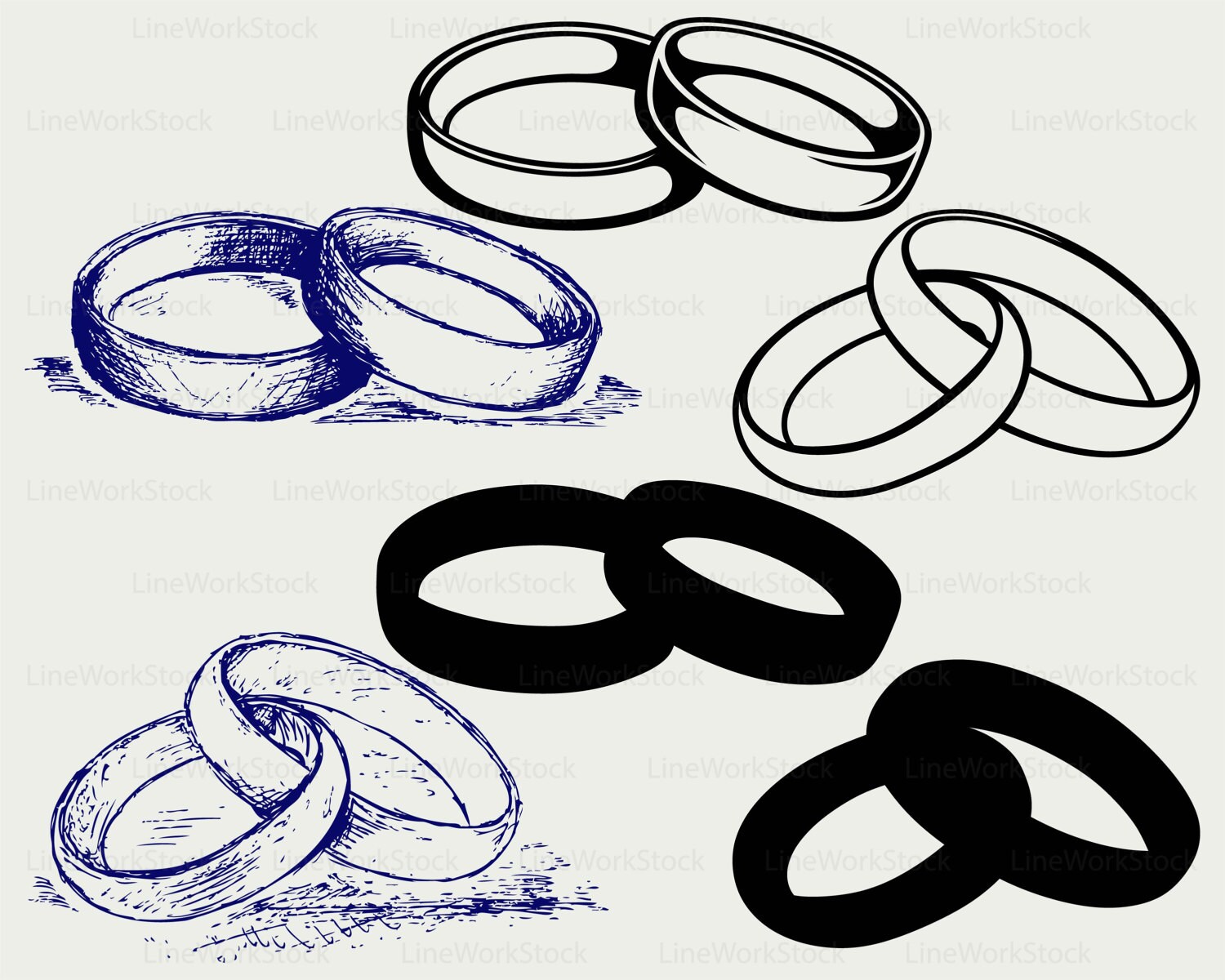 Ehering Svg/Hochzeit Ring Clipart/Ring Svg/Kontur/Ring Cricut