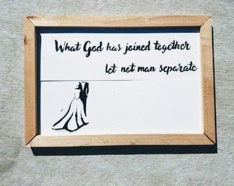 Hand made Christian home decor