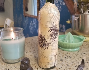 Message In A Bottle - Traditional Rose