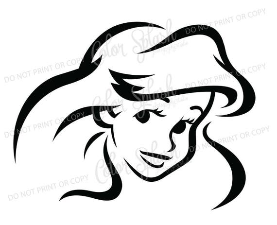 Free Free 66 Ariel Silhouette Svg Free SVG PNG EPS DXF File
