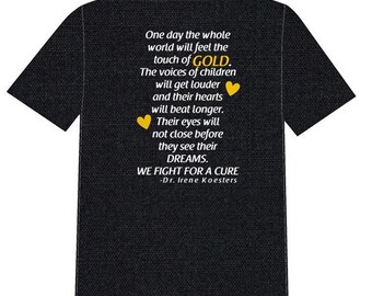 Childhood Cancer Awareness Shirt-