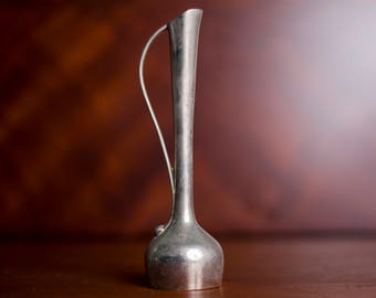 FREE SHIP! – Vintage Pewter Bud Vase with Handle