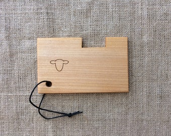 wraps per inch gauge - maple