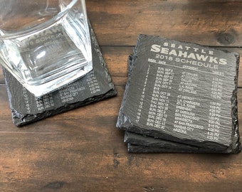 Seahawks 2018 Schedule/Coasters