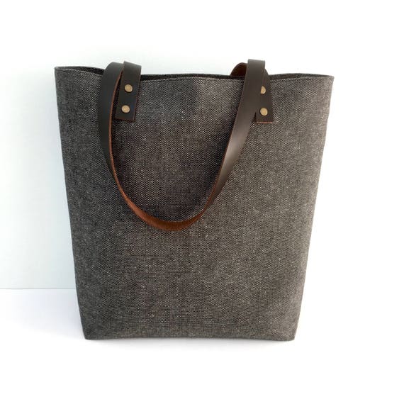 brown strap bag