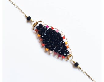Fancy "Adana 14 K" sunny bracelet