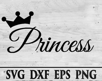 Princess svg | Etsy