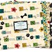 Dog Wisdom - (24) 10" Squares - Wilmington Prints by Jo Moulton - 10 Karat Mini Crystals - Dogs, fire hydrants, paws! Fun prints!