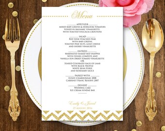 dinner place card template