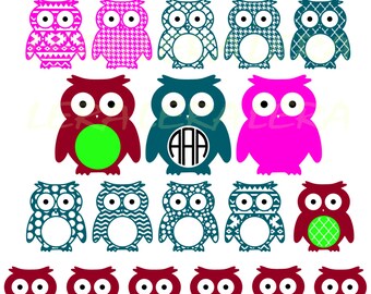 Download Cute Owl Couple SVG Files for Cricut or Silhouette Boy and