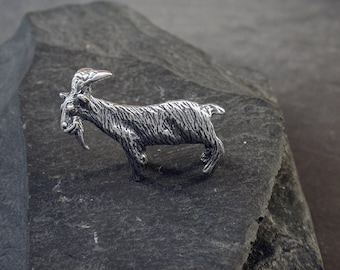 Sterling Silver Billy Goat Sculpture