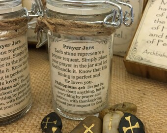 Prayer jar | Etsy