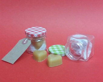 Beeswax // Hat Making Supply // Heart Shaped Wax