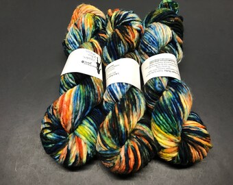 LaLa Super Bulky, Hand Dyed Yarn, Superwash Merino, Single Ply, Super Bulky yarn, Hand Dyed, Yarn, Signature of The Season