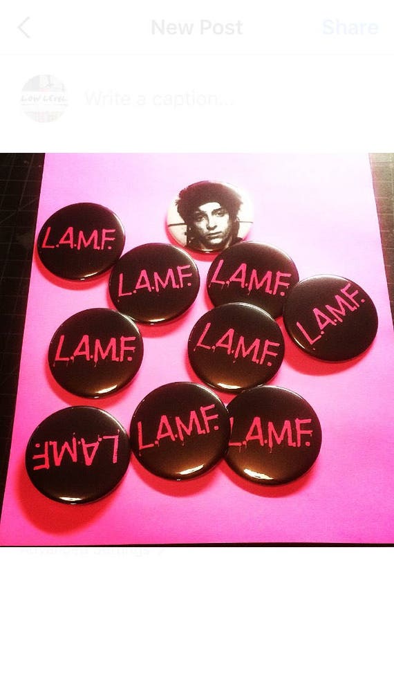L.A.M.F. 2.25" Pin