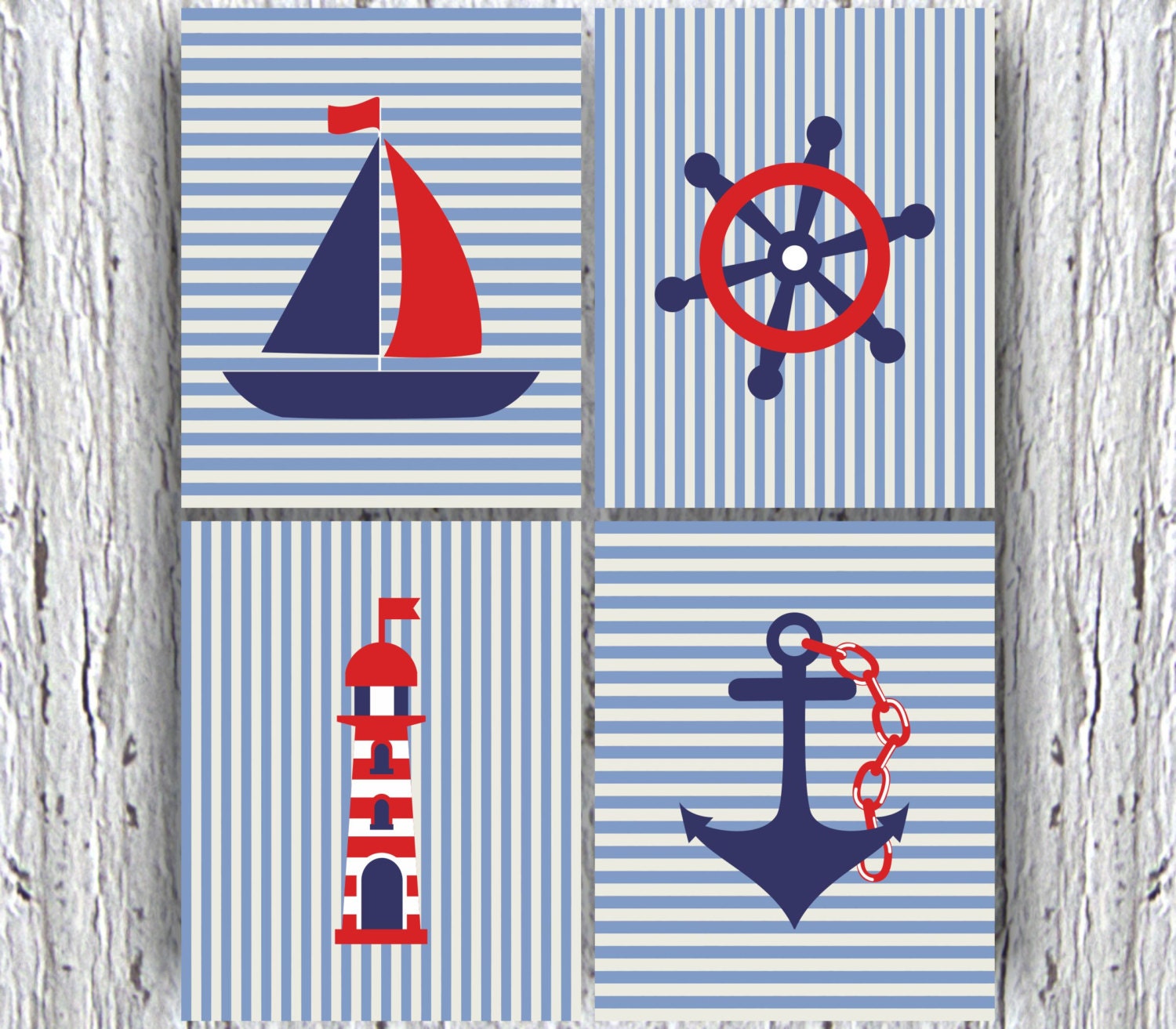 Boys Bedroom Decor Nautical Nursery Decor Nautical Art Baby