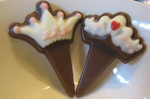 One dozen princess themed cupcake or cake picks