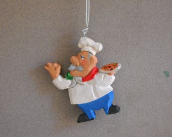 Chef Christmas ornament