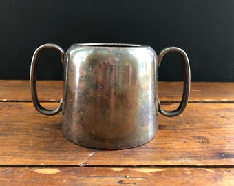 Vintage EPNS made in Sheffield England Sugar Bowl