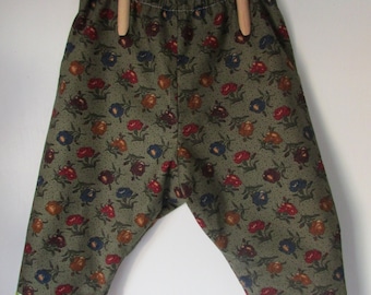 Girls reversible poof pants